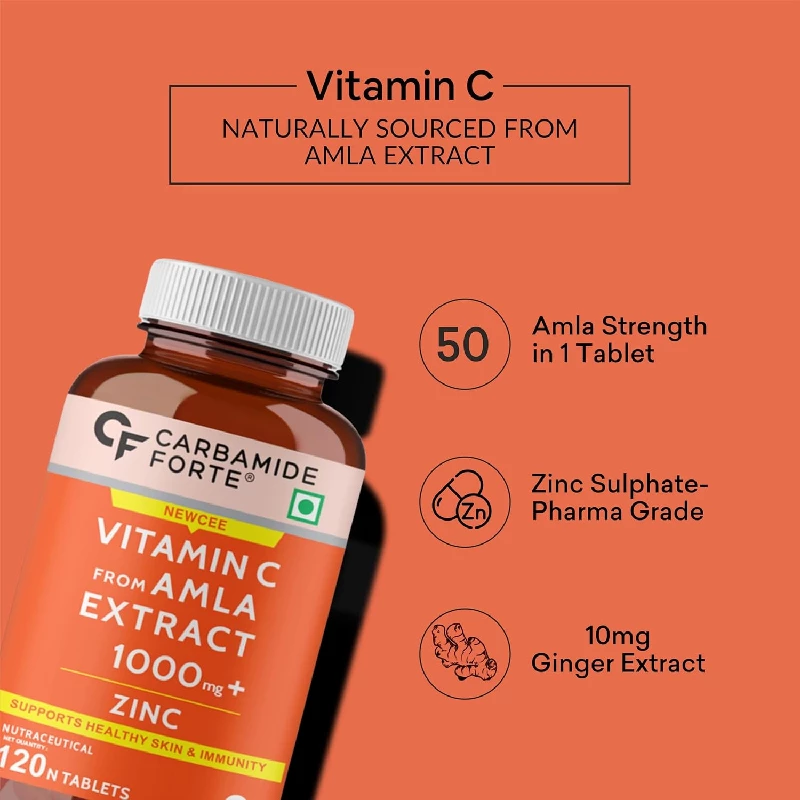 Carbamide Forte Natural Vitamin C Amla Extract, 360 g-3.webp